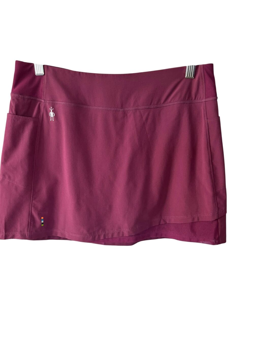 Smartwool Womens Merino Sport Lined Skirt Skort Size Small Purple